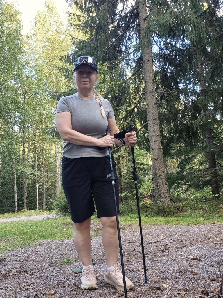 Sauvakävelyä